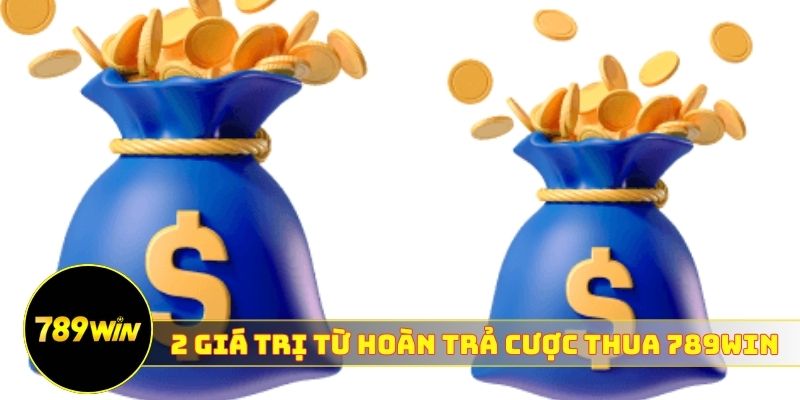 2 giá trị từ Hoàn trả cược thua 789WIN