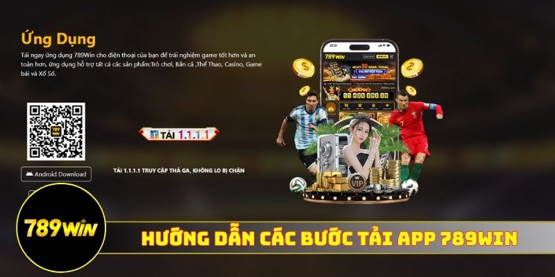 Hướng dẫn các bước tải app 789WIN