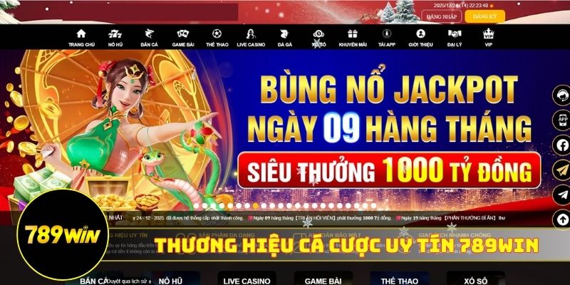 Thương hiệu cá cược uy tín 789Win